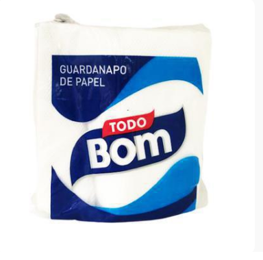 GUARDANAPO TODO BOM 22 X 20CM 50UN