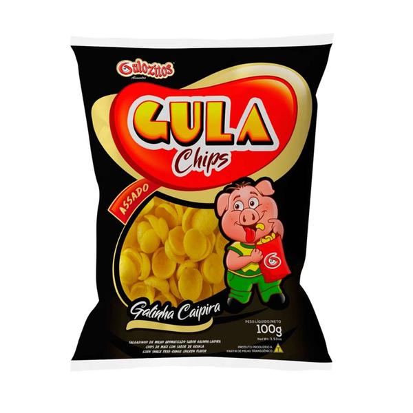 SALG GULA CHIPS 100G GALINHA CAIPIRA