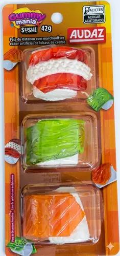 BALA DE GELATINA GUMMY MANIA SUSHI UN MBL