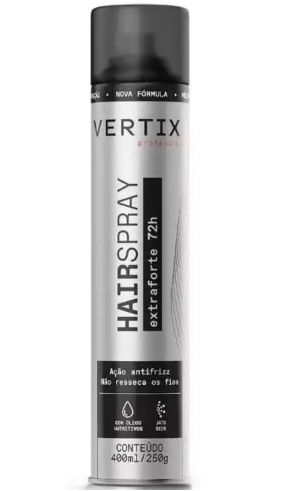 FIXADOR CABELO VERTIX SPRAY 400ML FORTE