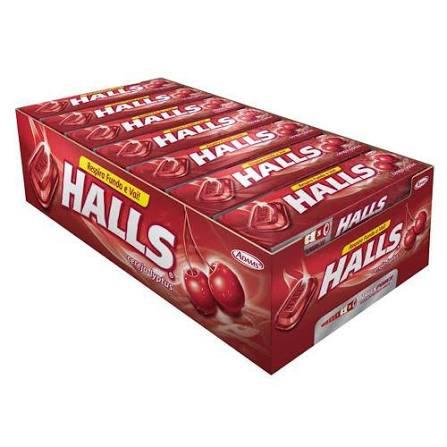 HALLS DROPS CEREJA C/21 588G