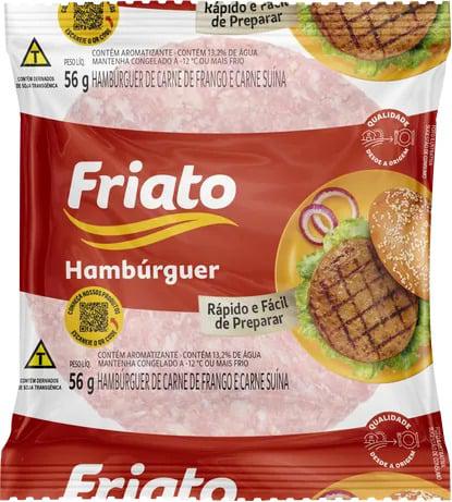HAMBURGUER MISTO FRIATO ( 36 X 56G)