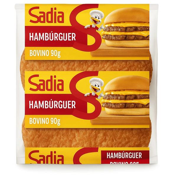 HAMBURGUER AVE/BOV SADIA 90G
