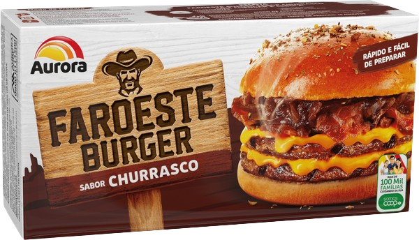 HAMB AURORA FAROESTE CHURRASCO 336GR