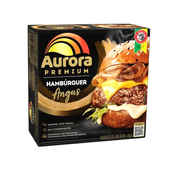 Hambúrguer Premium Aurora Angus 350g