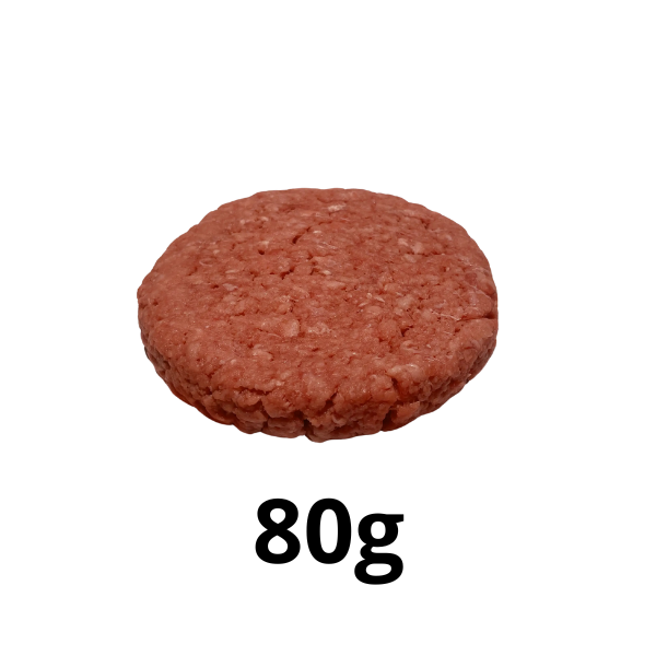 CARNE P/ HAMBURGUER BOVINO QUARTEIRO 80GR DISCO CG CX C/ 5KG