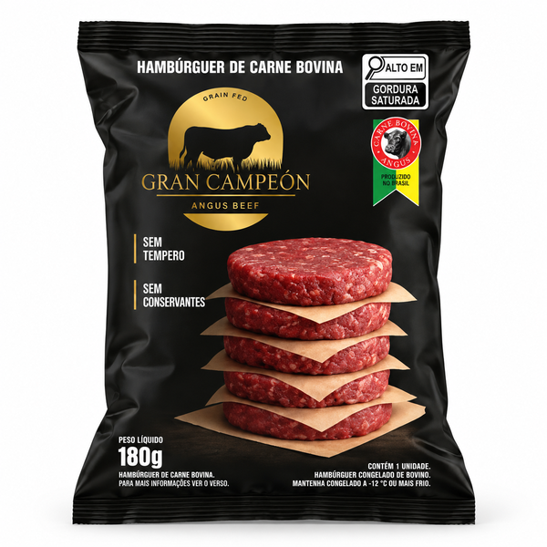 HAMB BOVINO ANGUS 180G