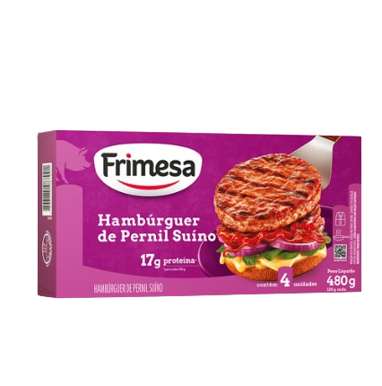 HAMBURG FRIMESA PERNIL SUINO 120G