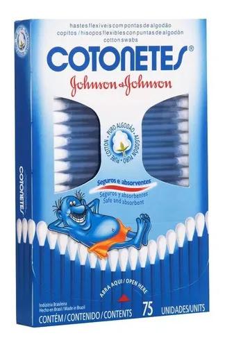 COTONETES JOHNSON E JOHNSON 75UNI