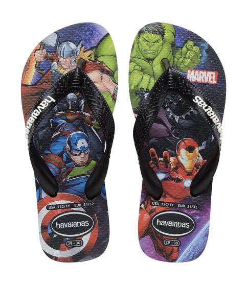CHINELO HAVAIANAS MARVEL PRETO 32/32