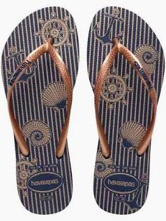 SAND HAV SLIM NAUT MAR/RS GOLD 35/36