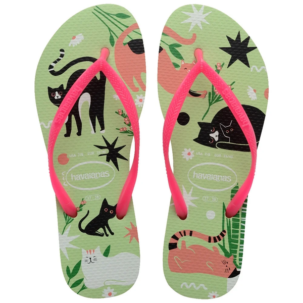 Sandália Havaianas Kids Slim Pets Vd Rs 25/26