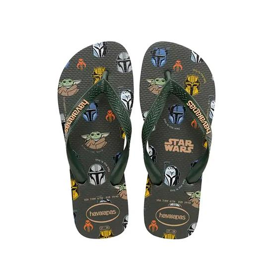 SANDALIA HAVAIANAS STAR WARS VERDE OLIVA 37/8