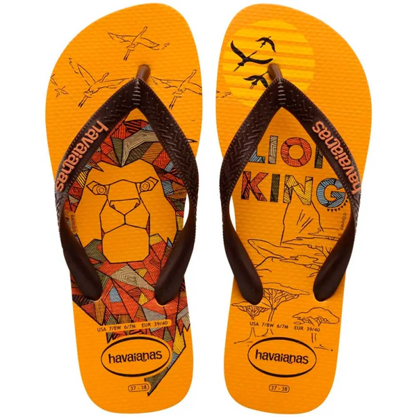 SAND. HAVAIANAS TOP DISNEY CLASSICS AMARELO POP 39/40