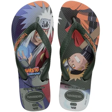 SAND TOP HAVAIANAS NARUTO 37/38 VD OLIV
