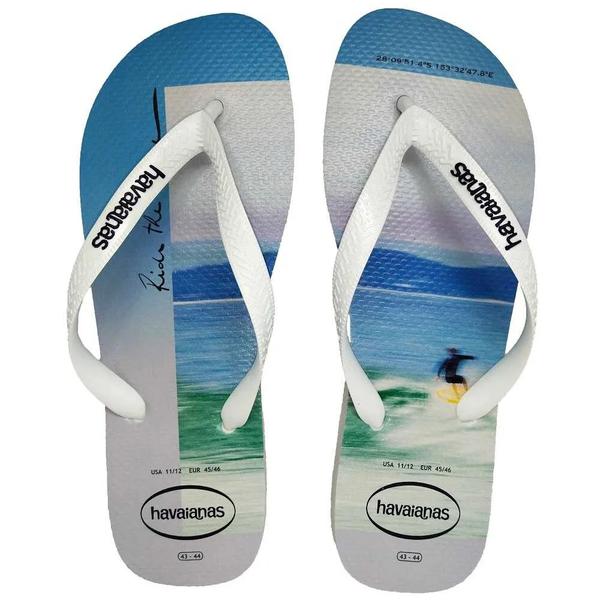 SAND HAVAIANAS HYPE BCO/AZUL, 35/36