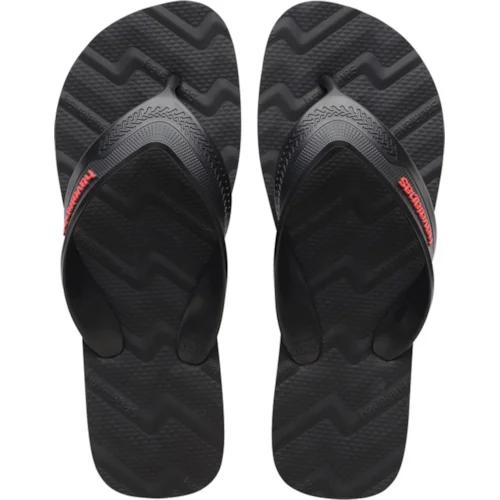 SAND. HAVAIANAS TRACK WAVES PRETO 41/42