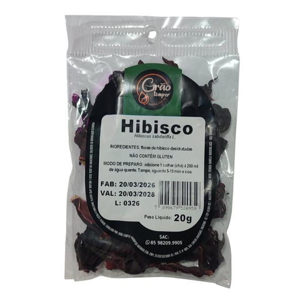 CHA HIBISCO GRAO PCT 20G 