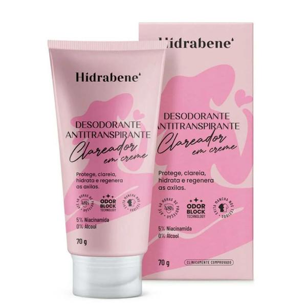 DESODORANTE HIDRABENE BISNAGA 70G CLAREA