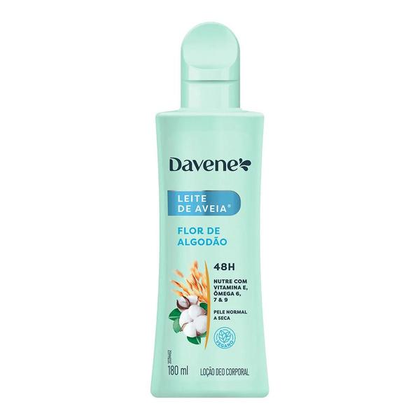 Leite Aveia Davene 180ml Flor de Algodão