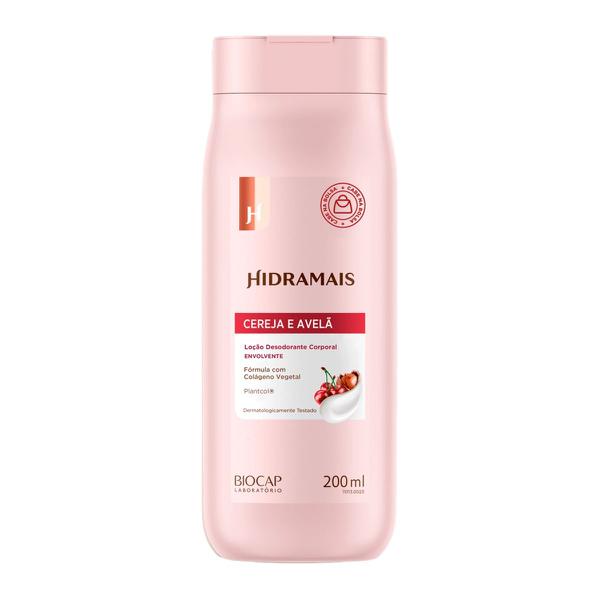LOCAO HID HIDRAMAIS 200ML, CEREJA E AVELA