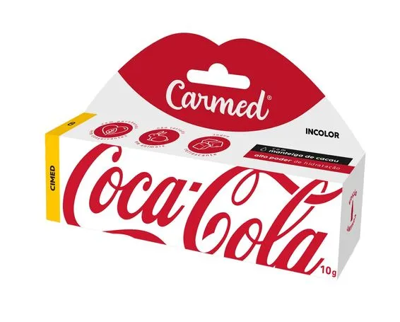 HIDRATANTE LABIAL CARMED 10G COCA COLA INCOLOR