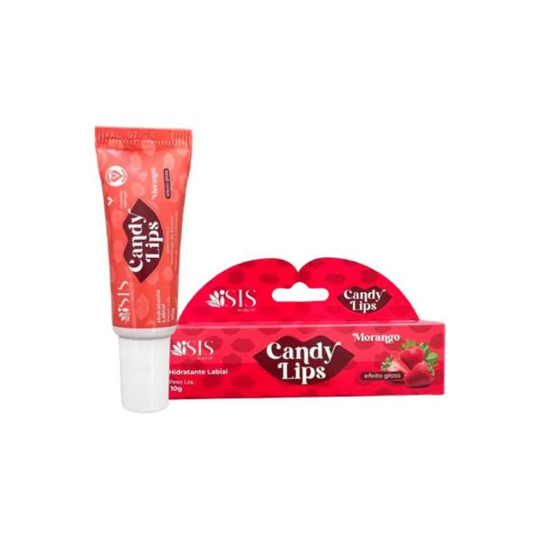 PROT LABIAL  CANDY LIPS EFEITO GLOSS MORANGO 