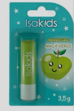 PROTETOR LABIAL ISAKIDS 3,5G MAÇA VERDE