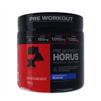PRE TREINO HORUS POTE 150G MAX TITTANIUM BLUE ICE