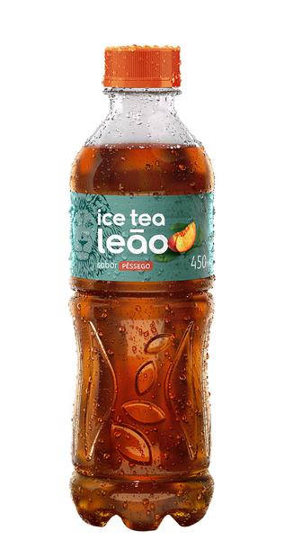 CHA LEAO 450ML PESSEGO ICE