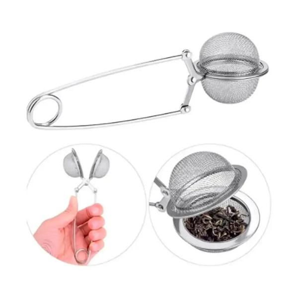 INOX INFUSOR/COADOR DE CHA CB. 15X4.5CM