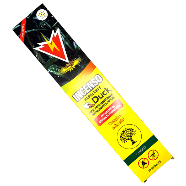 INCENSO REPELENTE DUCK LIMAO 30UN