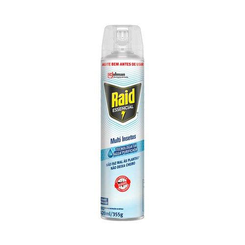 INSETICIDA AERO RAID 420ML MULTI INSETOS BASE AGUA