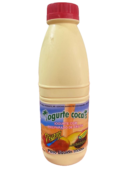 IOG COCAIS LIQUIDO PESSEGO 1000G