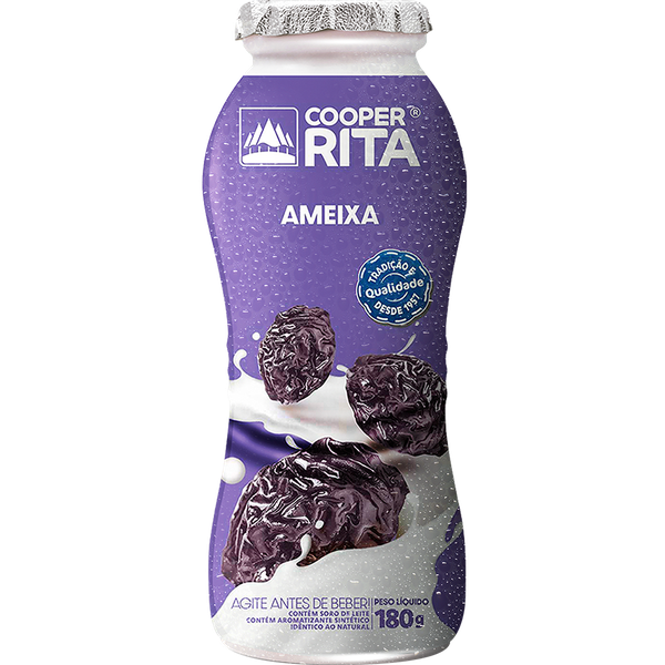 BEBIDA LACTEA COOPER RITA GFA 180G AMEIXA