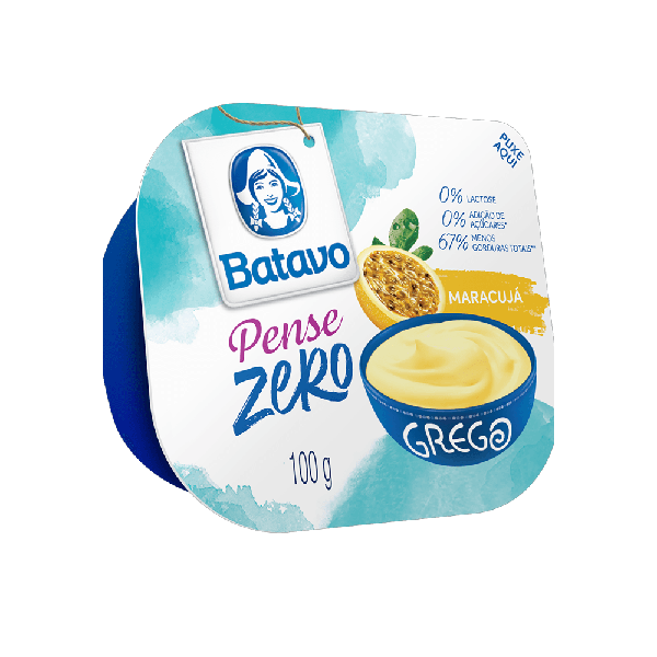 IOGURTE BATAVO PENSE ZERO MARACUJA 100G