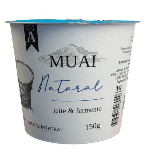 IOGURTE MUAI 150G NATURAL INTEGRAL
