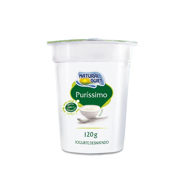 IOGURTE DESNATADO NATURAL GURT 120G