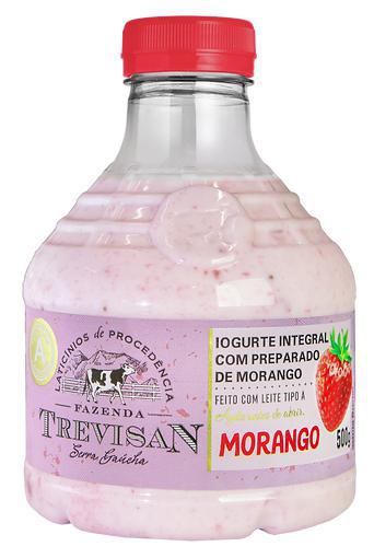 IOGURTE NATURAL TREVISAN 500G Z.LAC. MOR