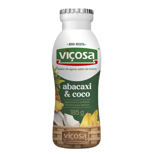IOGURTE VICOSA ABACAXI E COCO 185G