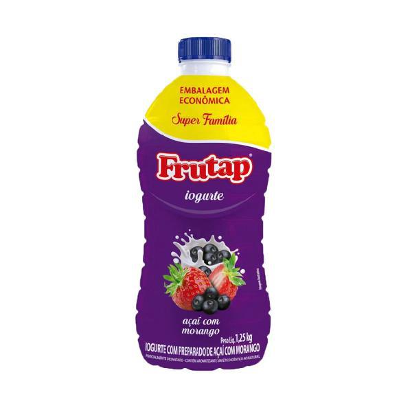 LIQ. FRUTAP TAMANHO FAMILIA 1,25LT ACAI C/ MORANGO