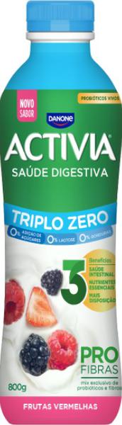 LEITE FERM.ACTIVIA LIQ.FR.VERMELHAS ZERO 800G