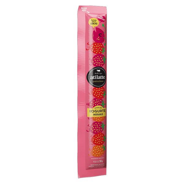 Stick Iogurte Integral Atilatte 448g Morango/Vitamina