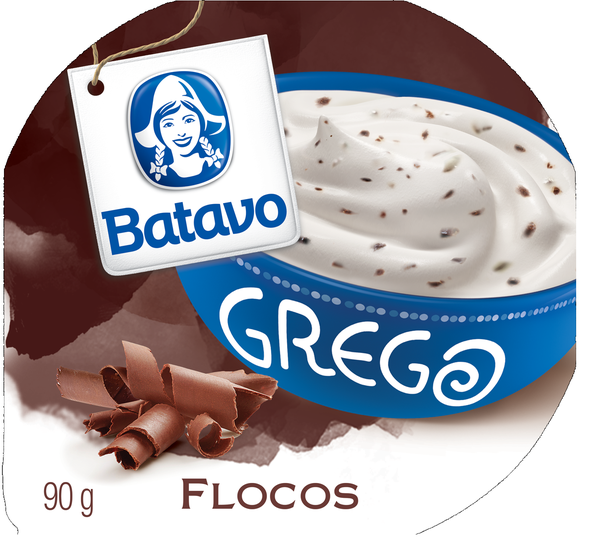 IOGURTE GREGO BATAVO FLOCOS 90G