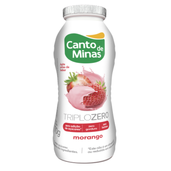 IOGURTE MORANGO TRIPLO ZERO 170G 