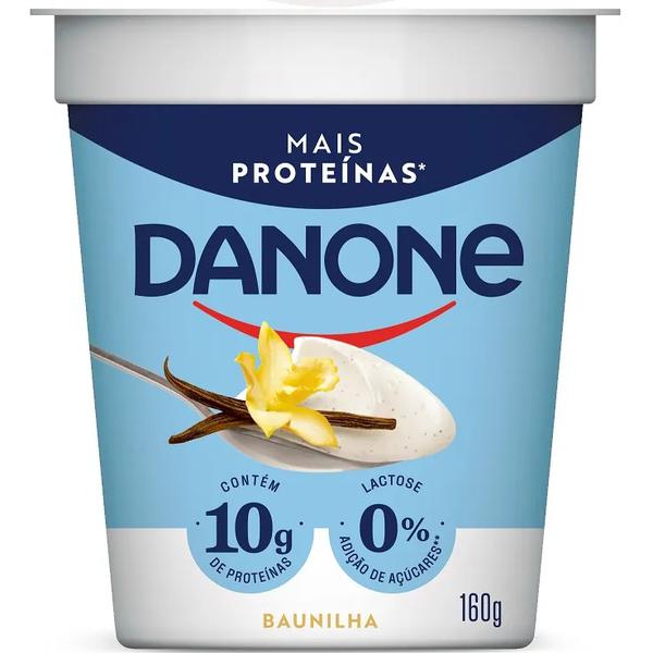 Iogurte Danone 160g Mais Proteinas Baunilha