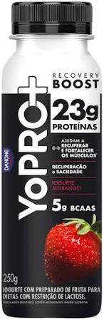 IOGURTE DANONE YOPRO 23G MORANGO 250G