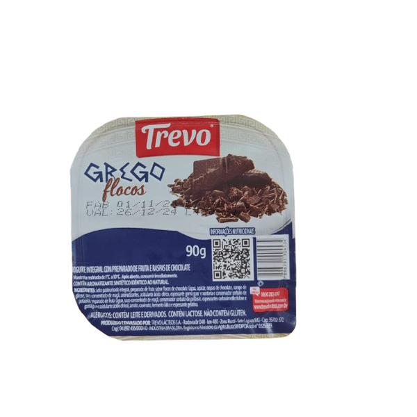 Iogurte Grego Trevo 90g Flocos <<< ANALISE >>>