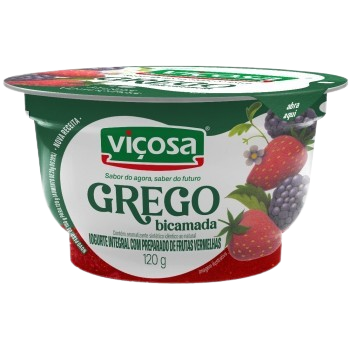 IOG  VICOSA GREGO 120G FRUTAS VERMELHAS