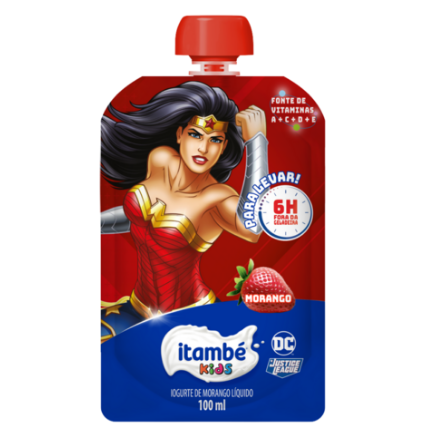 IOGURTE ITAMBE MORANGO KIDS 100G